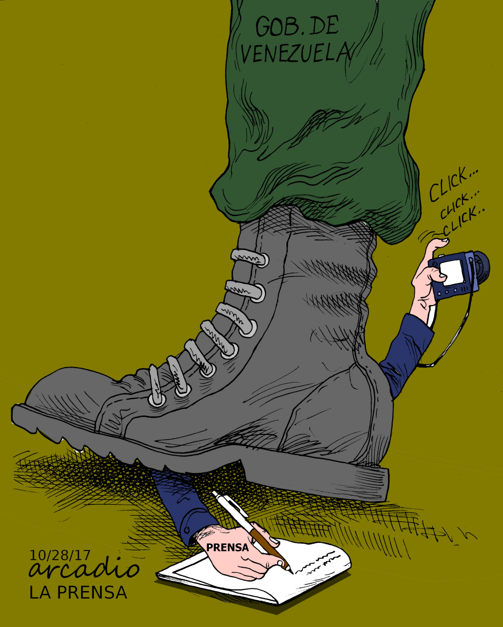 Sin libertad de prensa