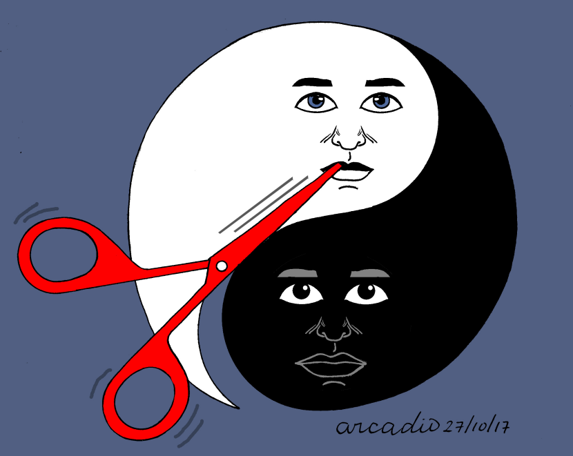 The Trump scissors/Las tijeras de Trump