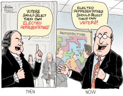 GERRYMANDERING by Rob Tornoe