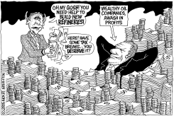 LEAVE NO OIL COMPANY BEHIND by Monte Wolverton