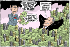 LEAVE NO OIL COMPANY BEHIND by Monte Wolverton
