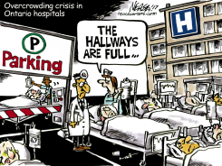 HOSPITAL CRISIS by Steve Nease