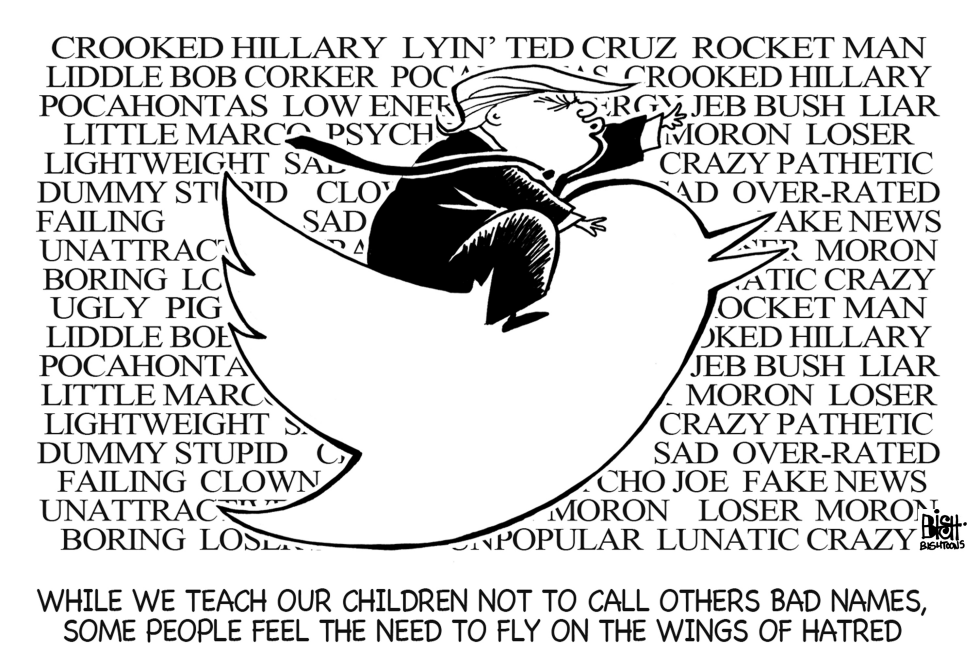 MEAN TWEETS, B/W