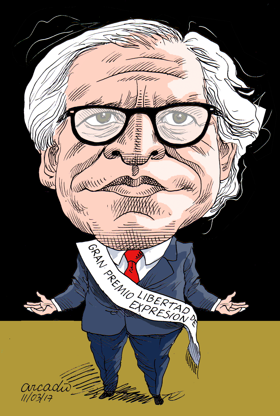  LUIS ALMAGRO OAS by Arcadio Esquivel