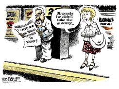 BILL DE BLASIO REELECTED NYC MAYOR by Jimmy Margulies