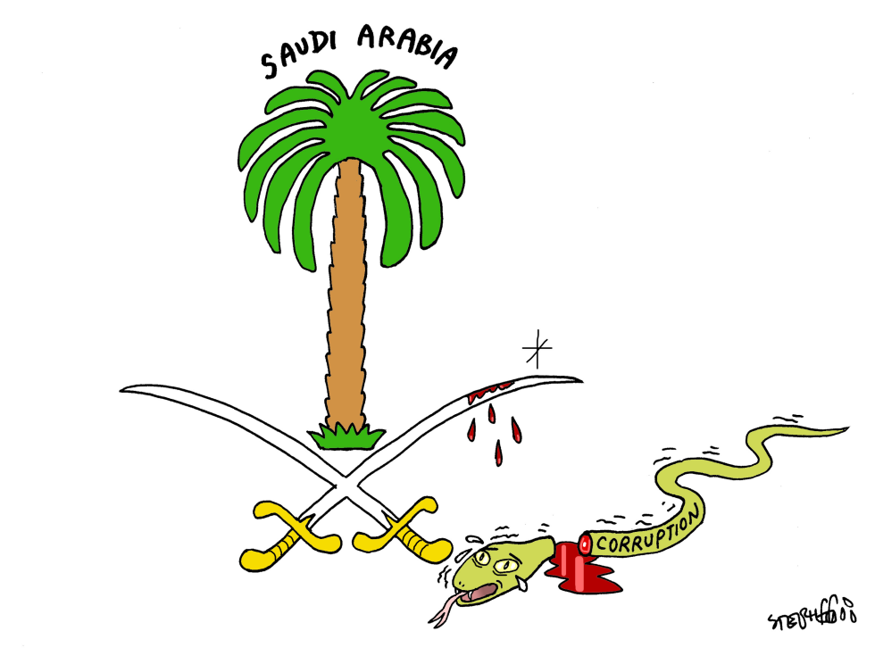  WAR AGAINST CORRUPTION IN SAUDI ARABIA by Stephane Peray