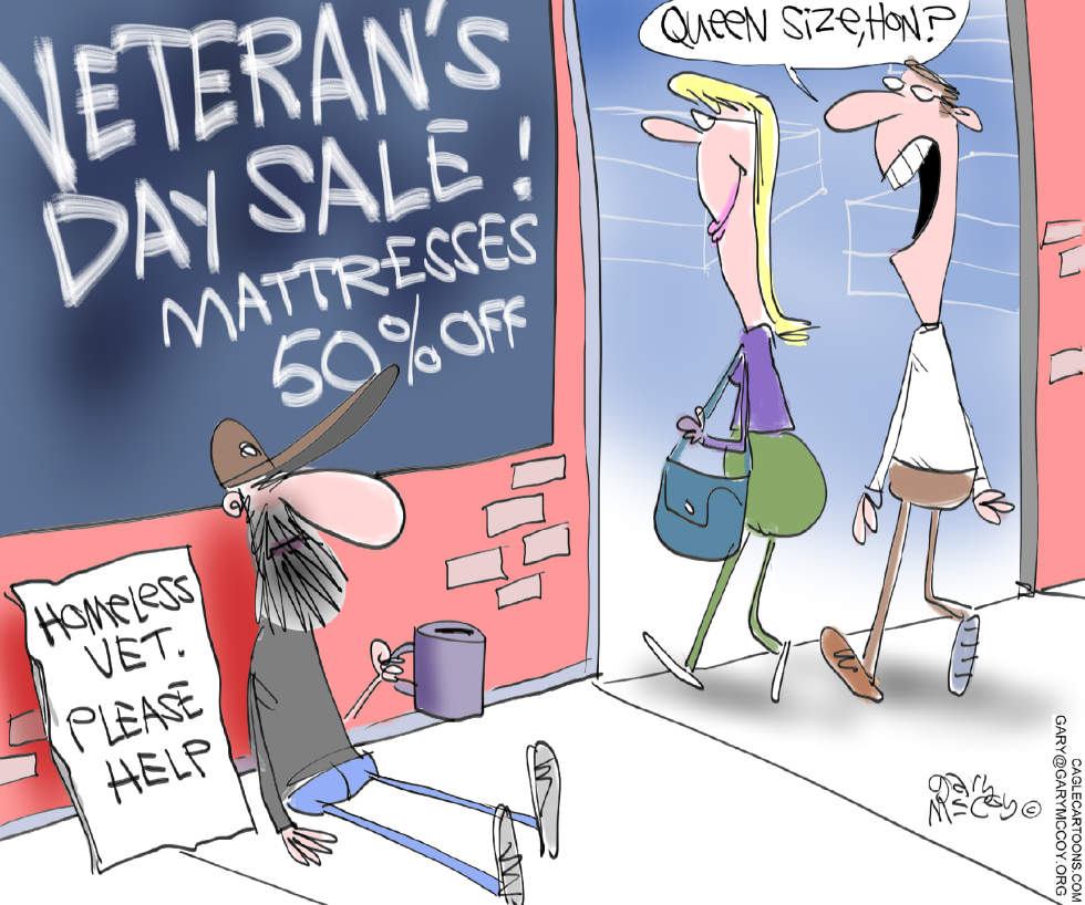  VETERANS IGNORED by Gary McCoy