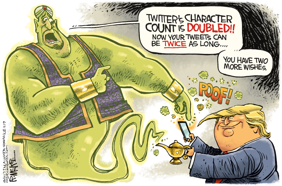  TRUMP TWITTER by Rick McKee