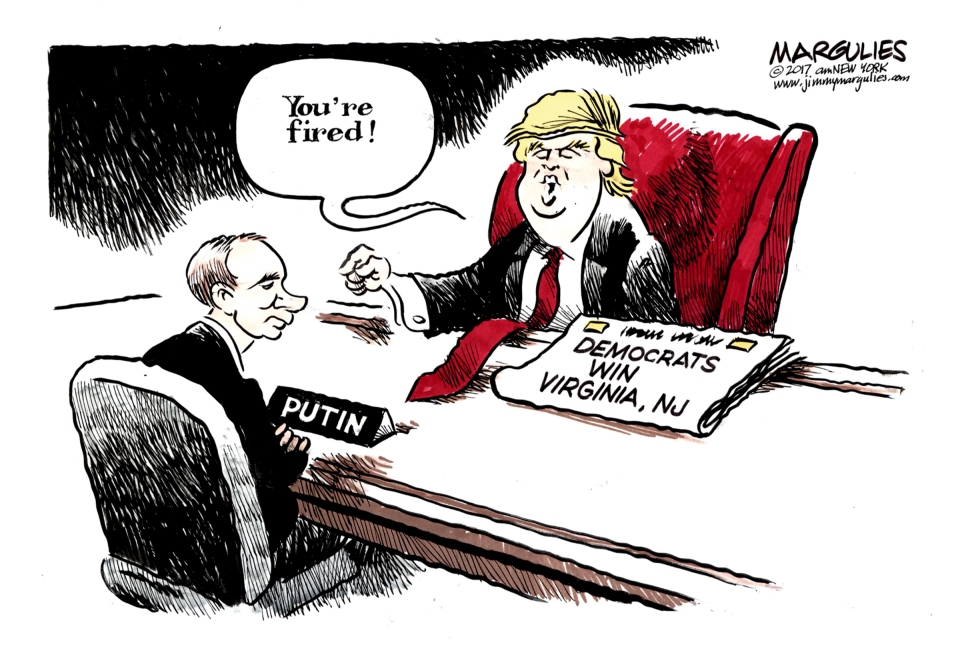 Trump and 2017 elections color