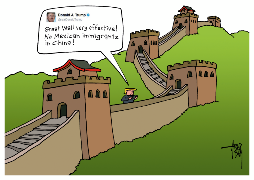 Trump and Great Wall