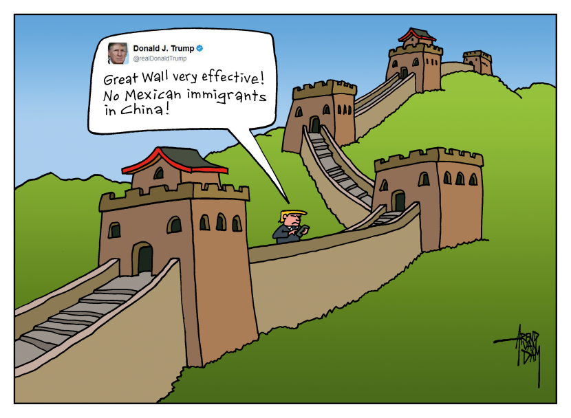 Trump and Great Wall