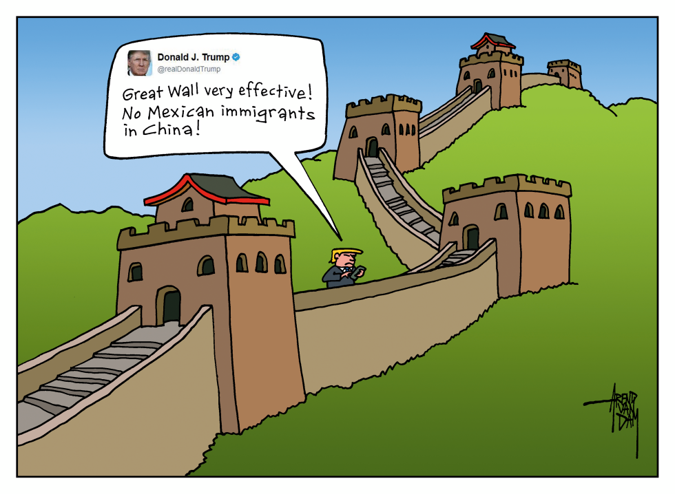 Trump and Great Wall