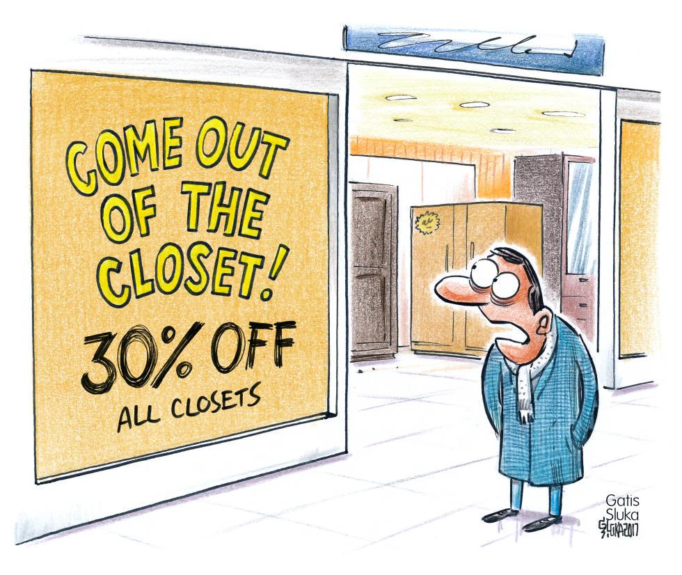 Coming out of the closet