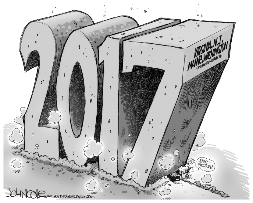 Fake Election BW