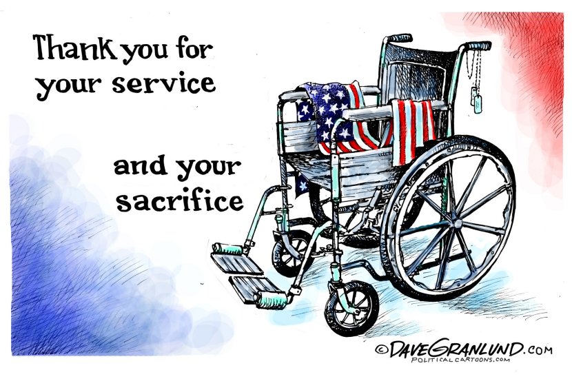 Veterans Service and Sacrifice COLOR