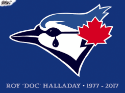 ROY HALLADAY by Steve Nease