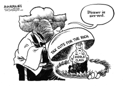 TAX CUTS FOR THE RICH by Jimmy Margulies
