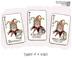 MIDDLE CLASS TAX CUTS  by Adam Zyglis