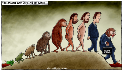 THE ASCENT AND DESCENT OF MAN by Brian Adcock
