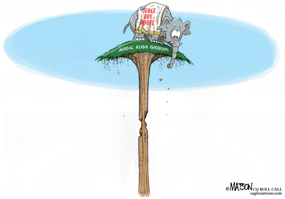 Republicans Stand On Collapsing Moral High Ground