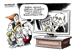 TRUMP AND PUTIN  by Jimmy Margulies