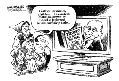 TRUMP AND PUTIN by Jimmy Margulies