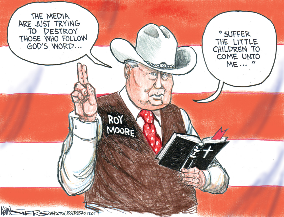  ROY MOORE by Kevin Siers