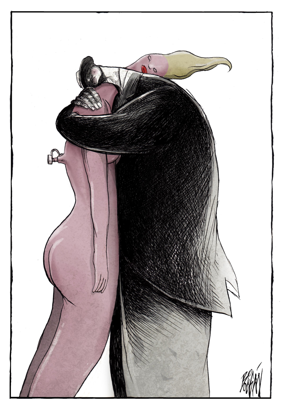 La necesidad de abrazar /