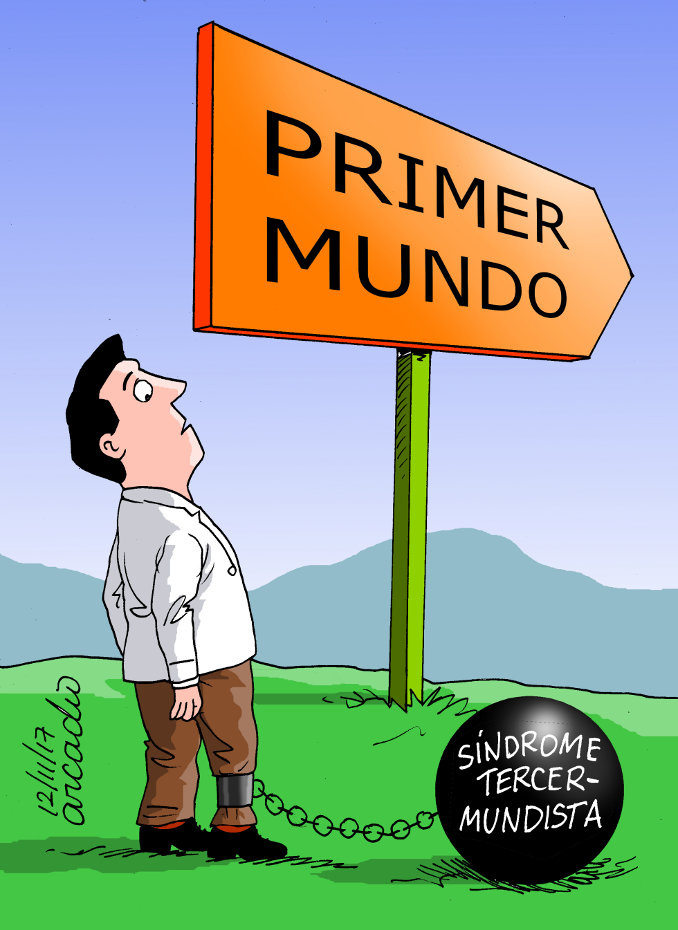  ¿HACIA EL PRIMER MUNDO by Arcadio Esquivel