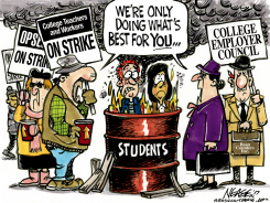 STUDENTS BURNED by Steve Nease