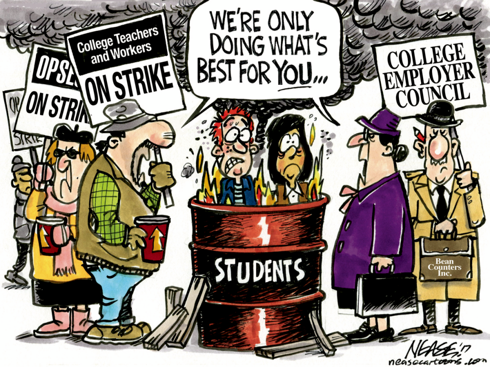 Students Burned