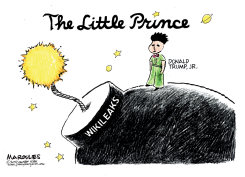 DONALD TRUMP,JR AND WIKILEAKS  by Jimmy Margulies
