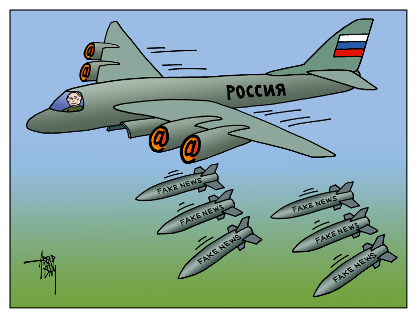fake news by the Russians