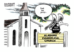 ROY MOORE AND EVANGELICALS by Jimmy Margulies