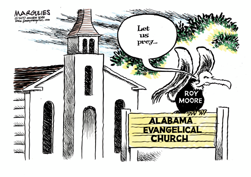 Roy Moore and evangelicals color