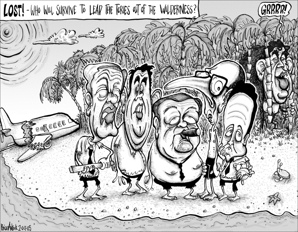 The Lost UK Tory party