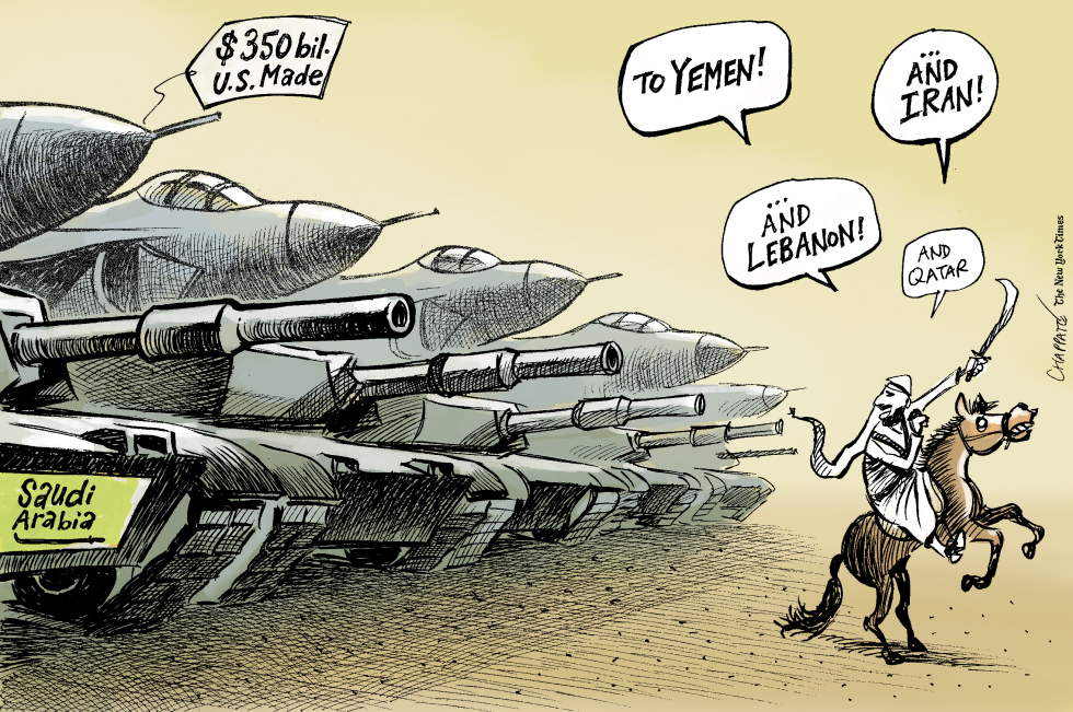  SAUDI ARABIA’S IMPATIENT CROWN PRINCE by Patrick Chappatte