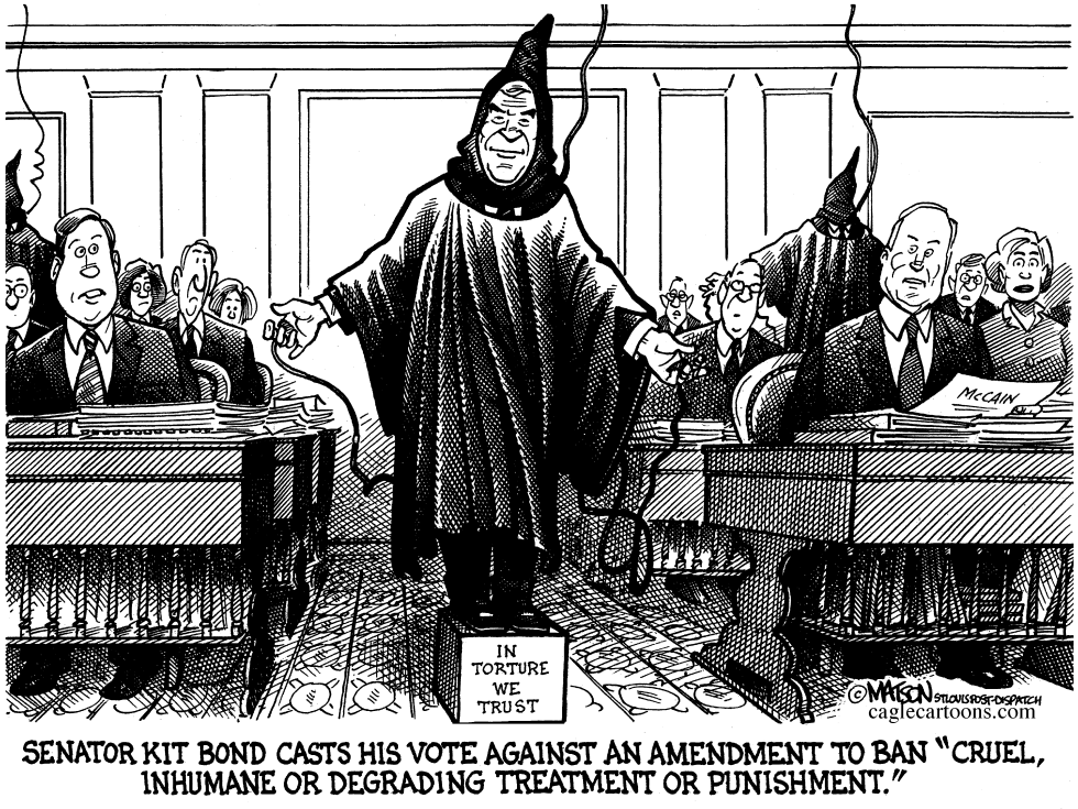 Senator Kit Bond Votes Not To Ban Torture