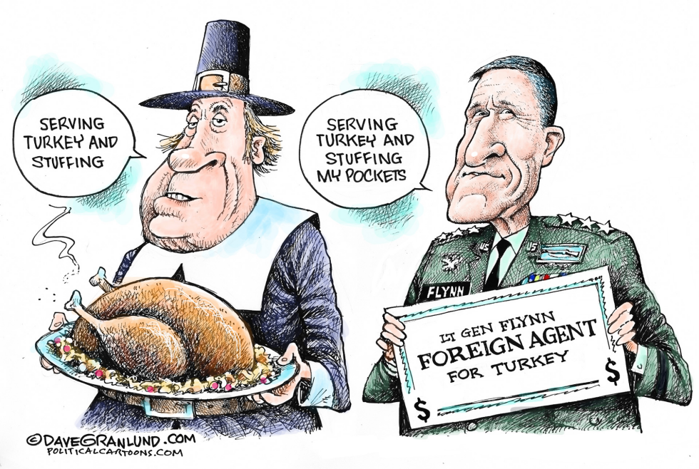  TURKEY AND STUFFING by Dave Granlund