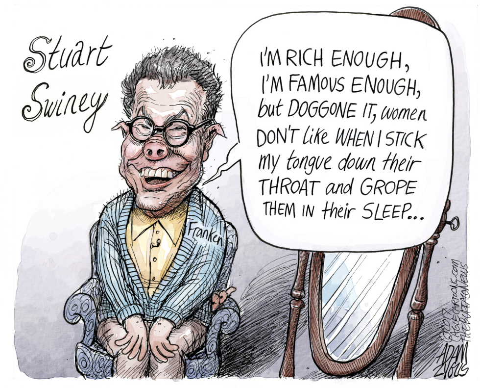  AL FRANKEN by Adam Zyglis