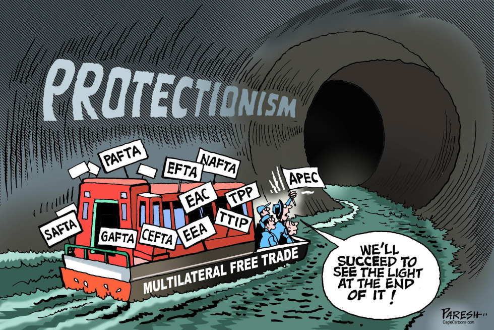 Proptectionism and free trade
