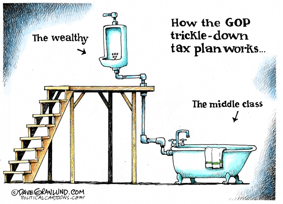 GOP trickle-down tax plan