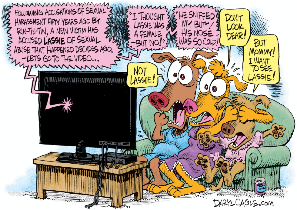  SEXUAL HARASSMENT DOGGIE FAMILY by Daryl Cagle