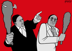 MNANGAGWA, MUGABE by Rainer Hachfeld
