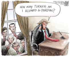 TURKEYS  by Adam Zyglis