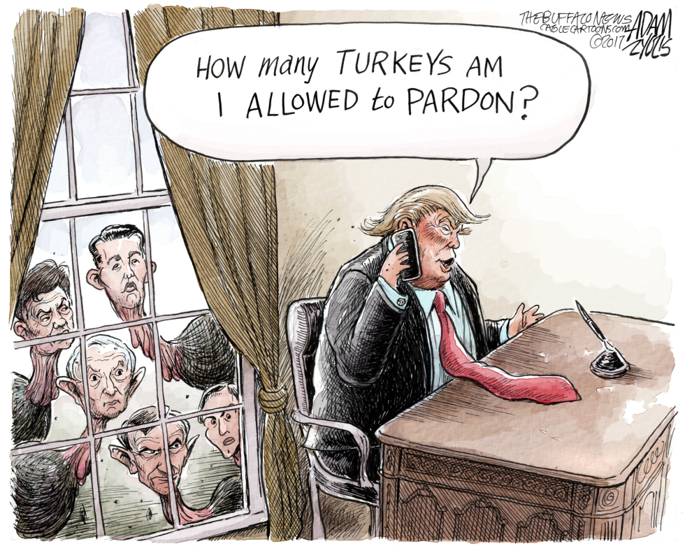  TURKEYS by Adam Zyglis