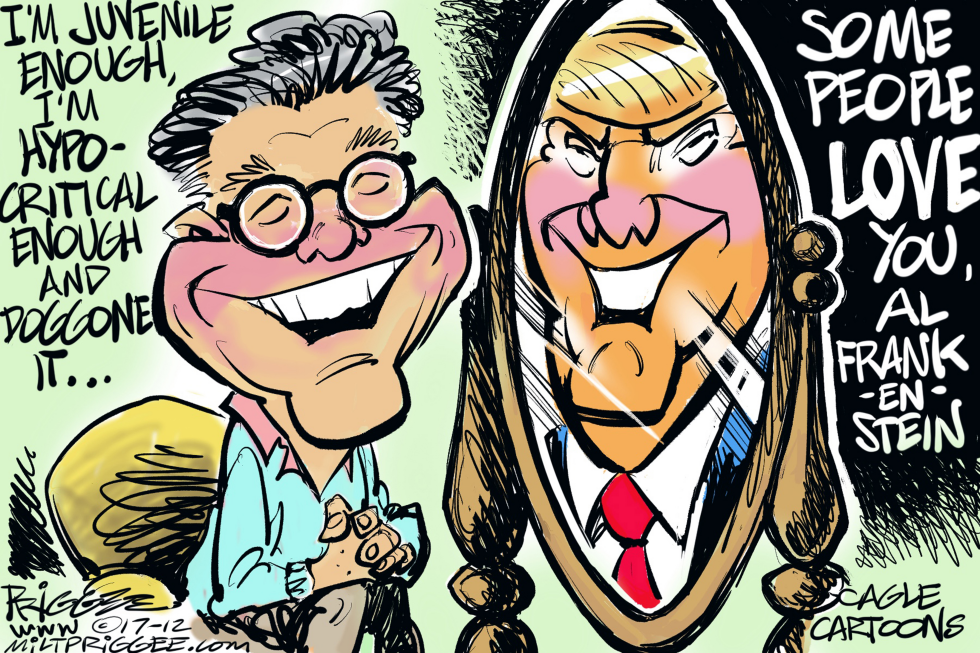  AL FRANKEN by Milt Priggee