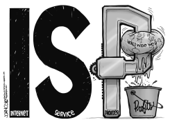 ISP PROFITS BW by John Cole