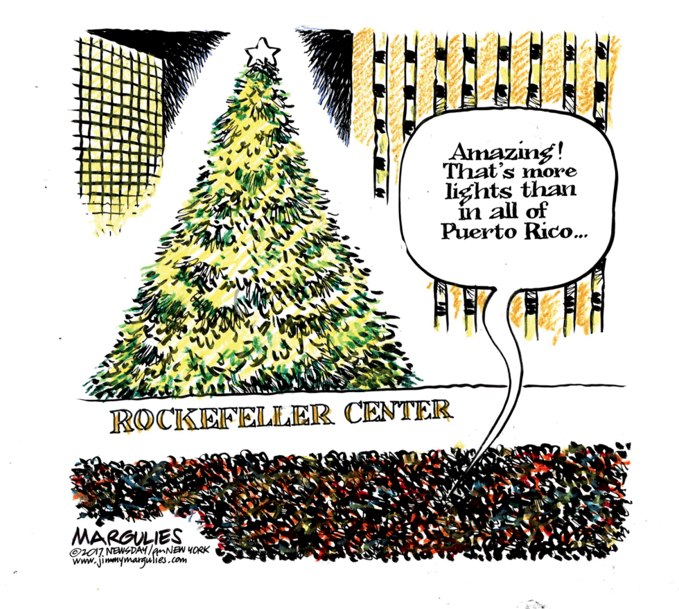 Rockefeller Center Christmas Tree color