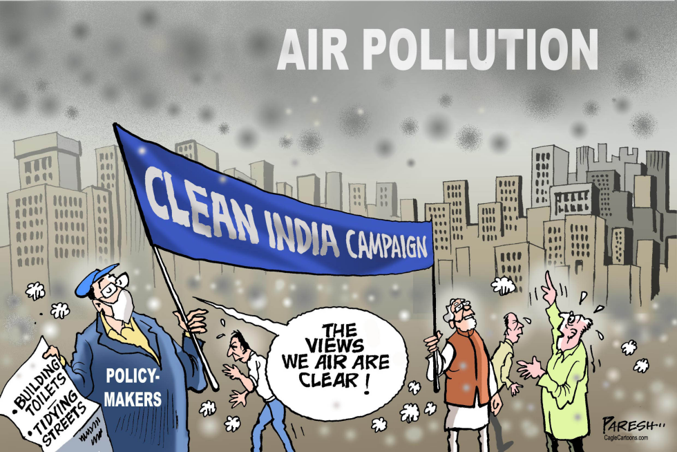  CLEAN INDIA AND POLLUTION by Paresh Nath